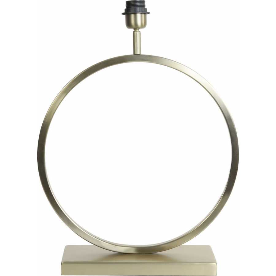 Light and Living Liva Table Lamp Base - Gold - Medium