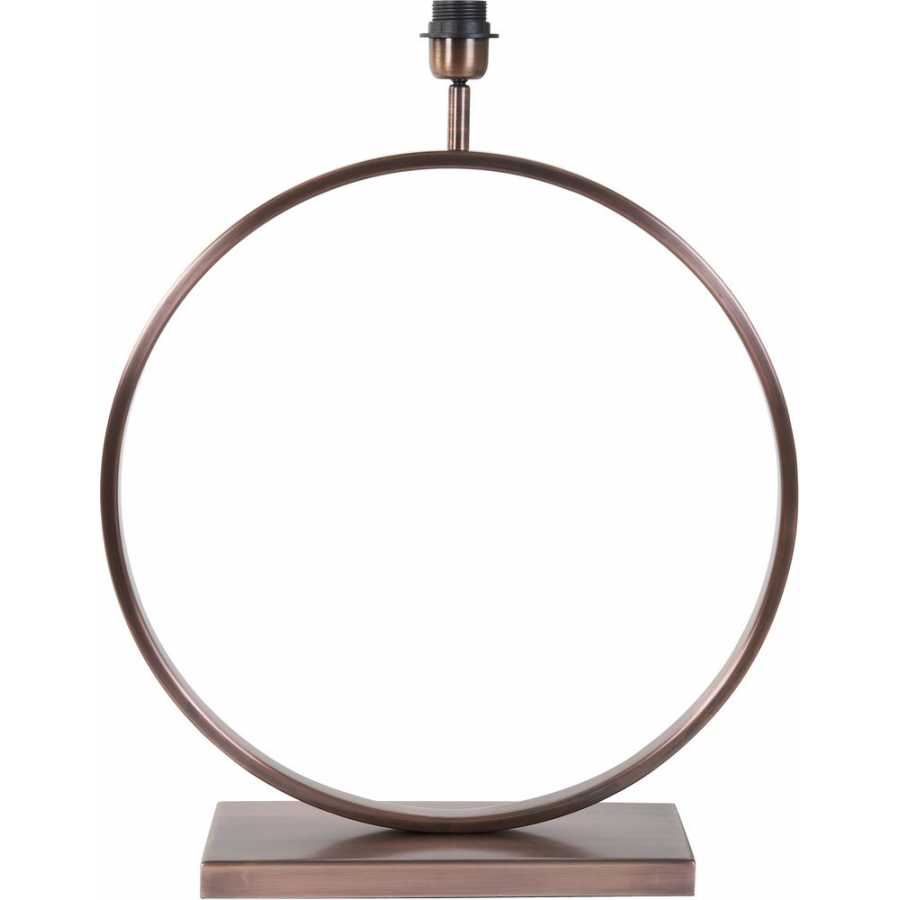 Light and Living Liva Table Lamp Base - Copper - Large