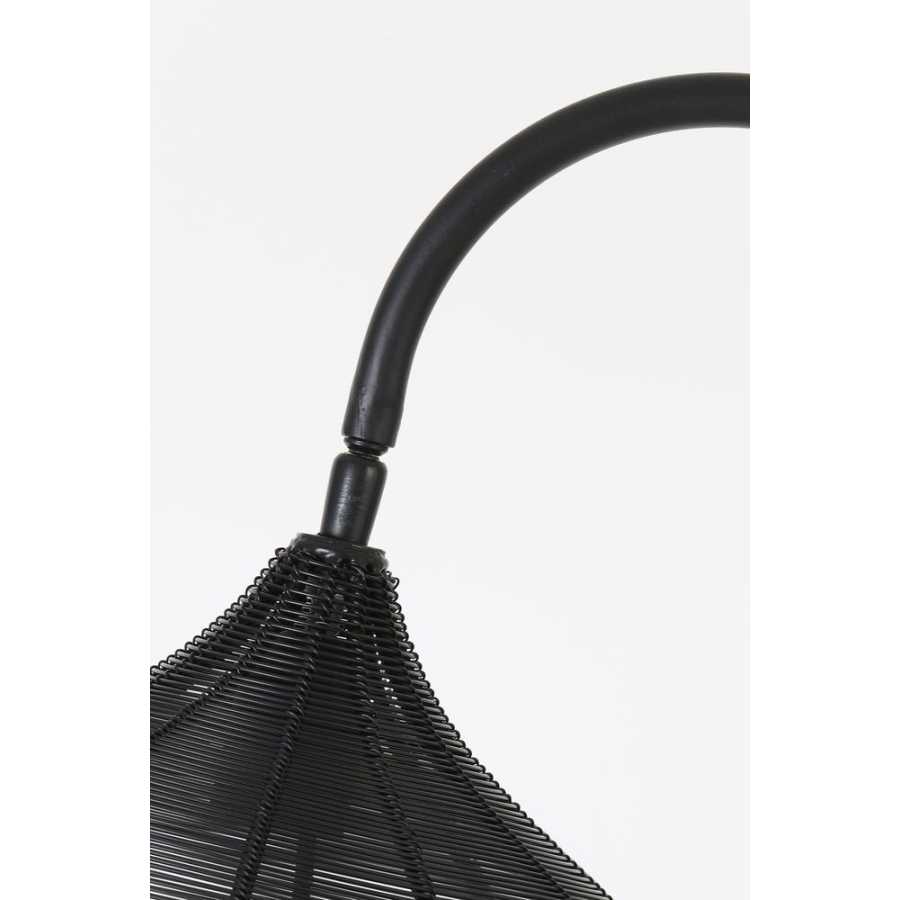 Light and Living Alvaro Floor Lamp - Black