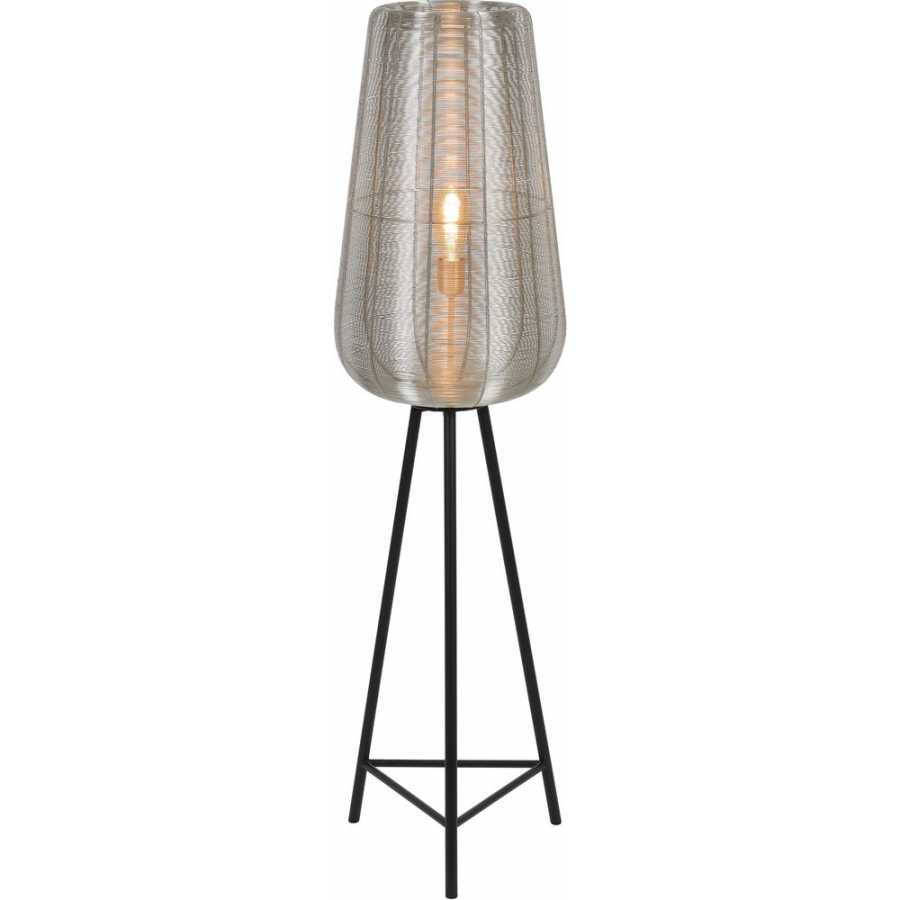 Light and Living Adeta Floor Lamp - Silver - Small
