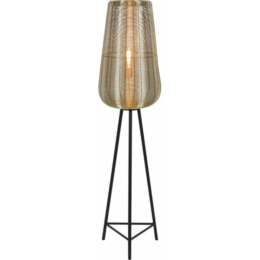 Light and Living Adeta Floor Lamp - Gold - Large