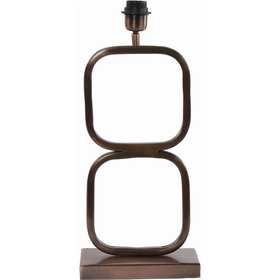 Light and Living Lutika Table Lamp Base - Bronze - Small