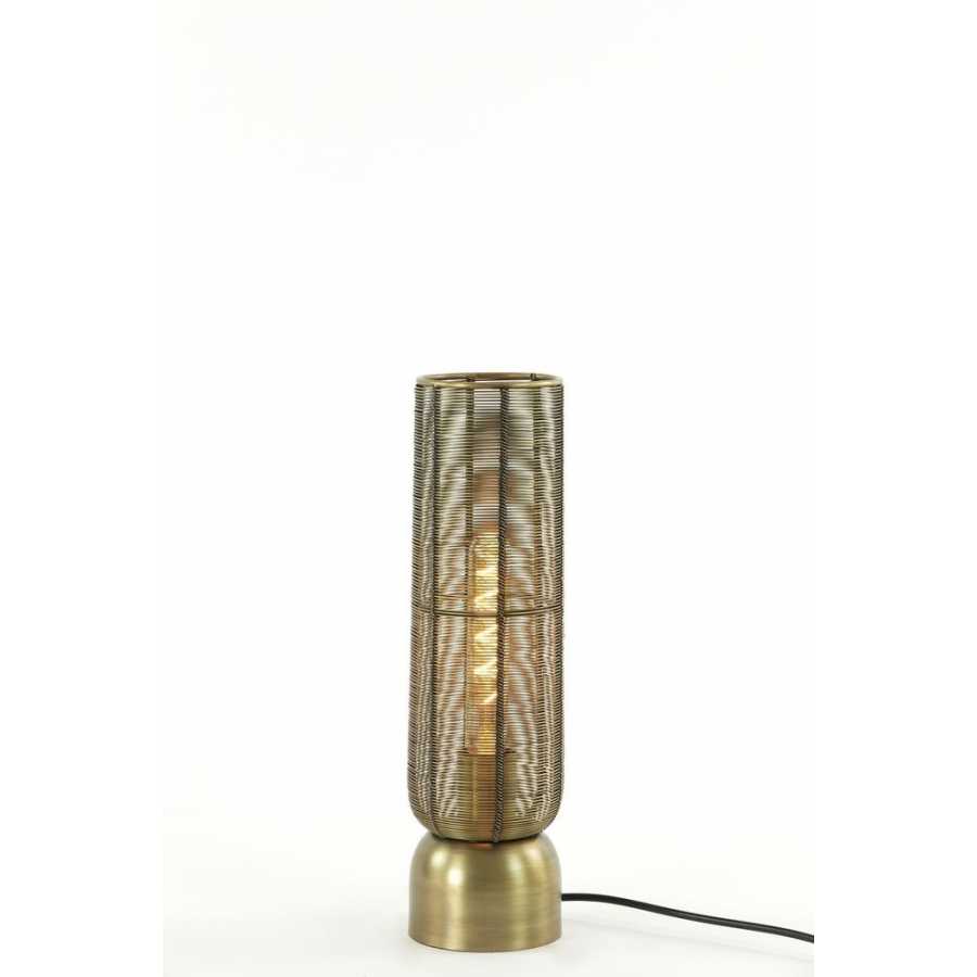 Light and Living Lezuza Table Lamp - Antique Bronze - Small