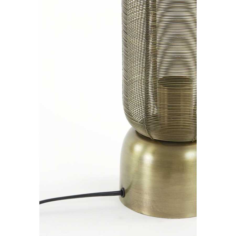 Light and Living Lezuza Table Lamp - Antique Bronze - Medium