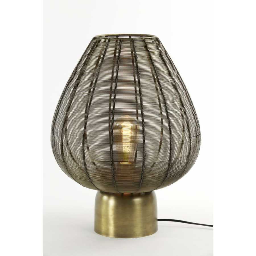 Light and Living Suneko Table Lamp - Antique Bronze - Large