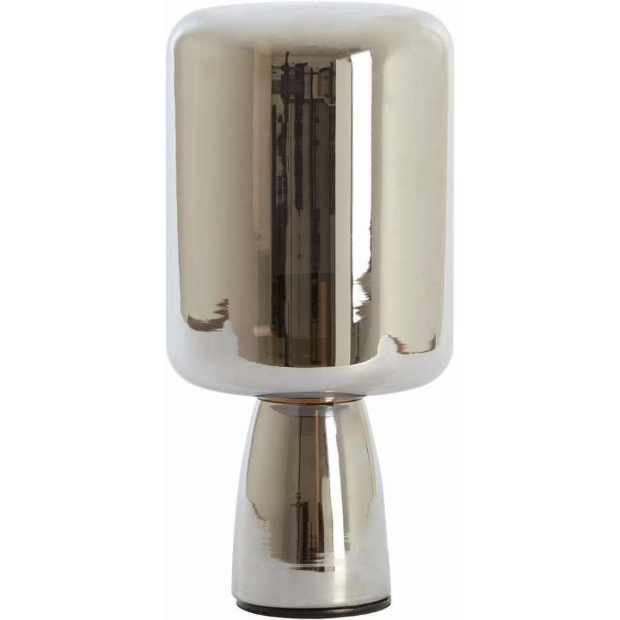 Light and Living Lotta Table Lamp - Smoked & Gold - Small
