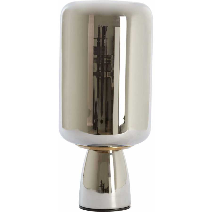 Light and Living Lotta Table Lamp - Smoked & Gold - Large
