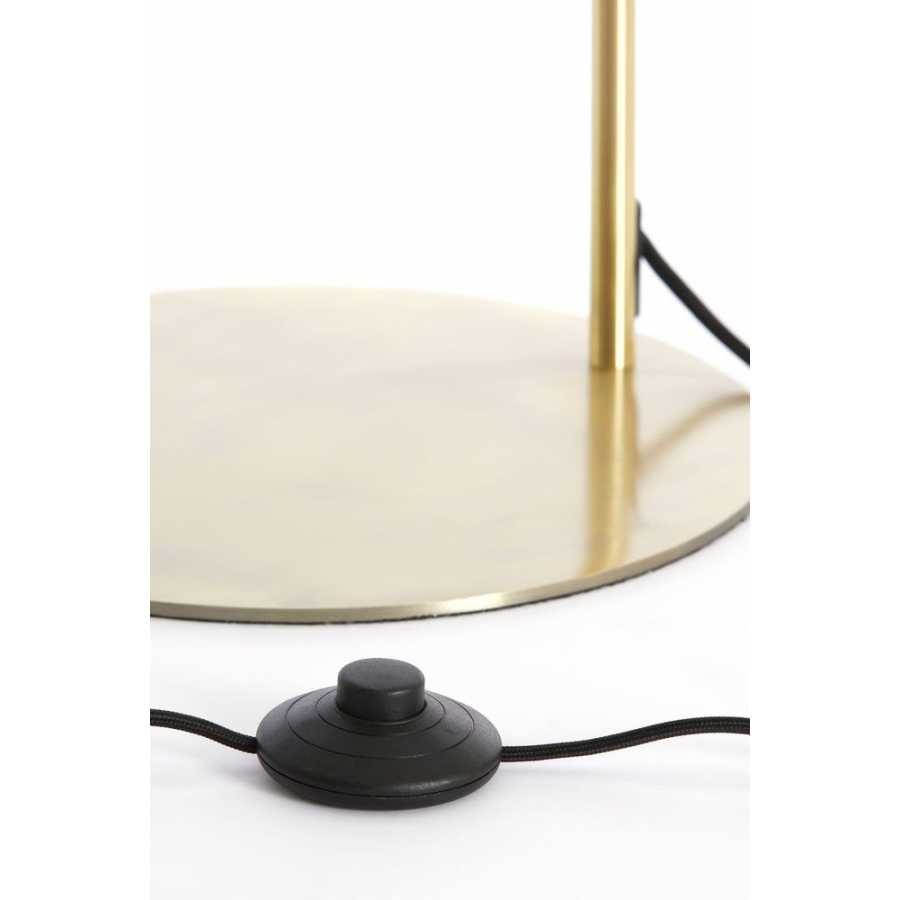 Light and Living Solna Floor Lamp - Antique Bronze & Smoked