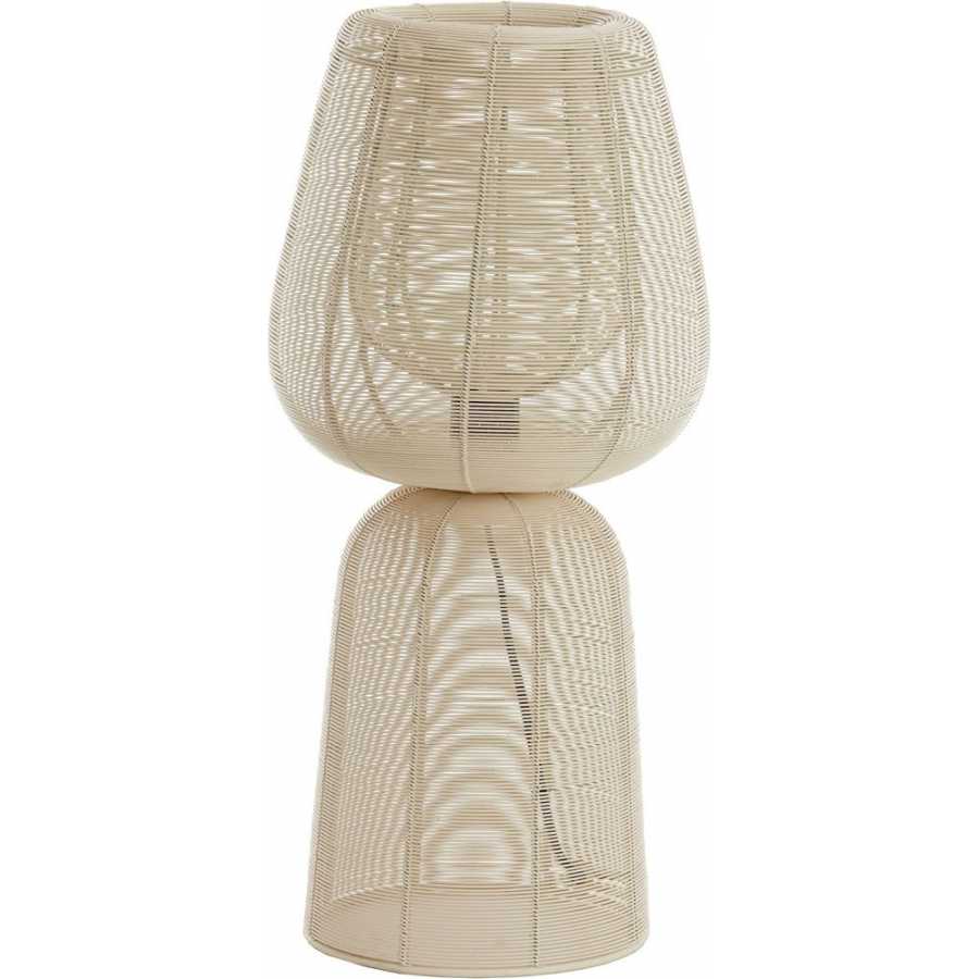 Light and Living Aboso Table Lamp - Cream