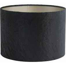 Light and Living Lubis Round Lamp Shade - Black