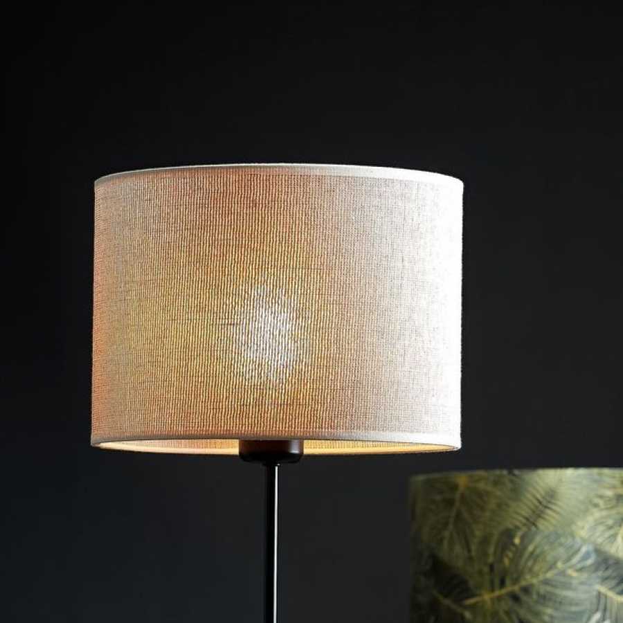 Light and Living Breska Round Lamp Shade - Height: 15cm x Width: 20cm x Depth: 20cm