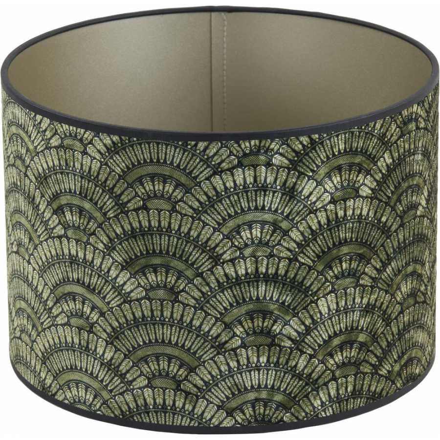Light and Living Chica Lamp Shade - Height: 18cm x Width: 25cm x Depth: 25cm