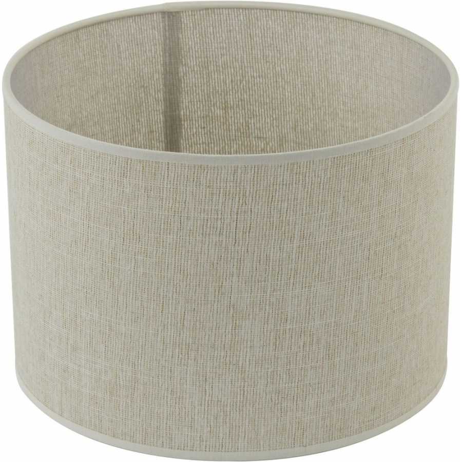 Light and Living Breska Round Lamp Shade - Height: 21cm x Width: 30cm x Depth: 30cm