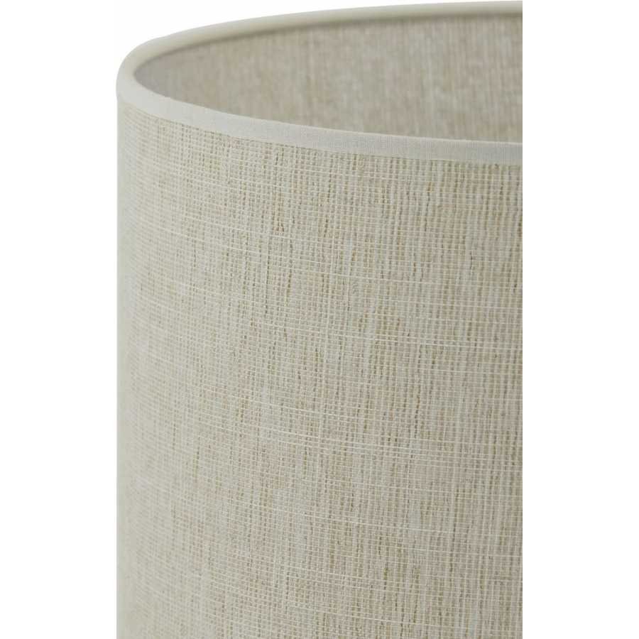 Light and Living Breska Round Lamp Shade - Height: 21cm x Width: 30cm x Depth: 30cm