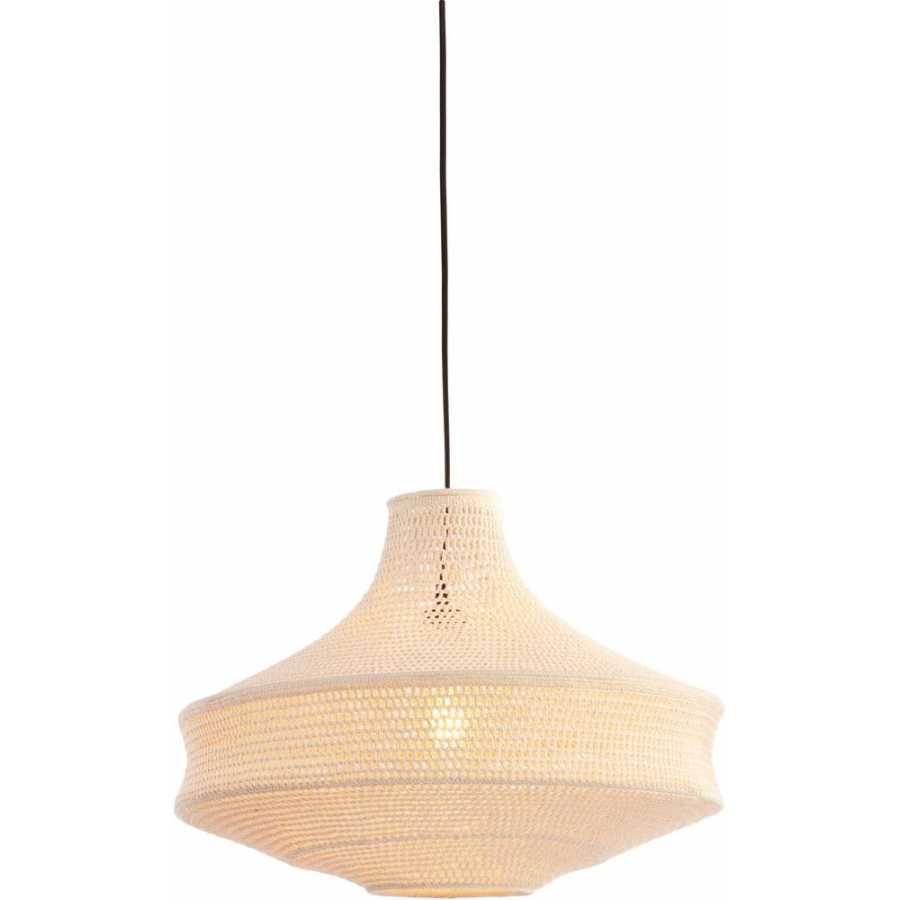 Light and Living Viggo Lamp Shade - Cream - Height: 40cm x Diameter: 50cm