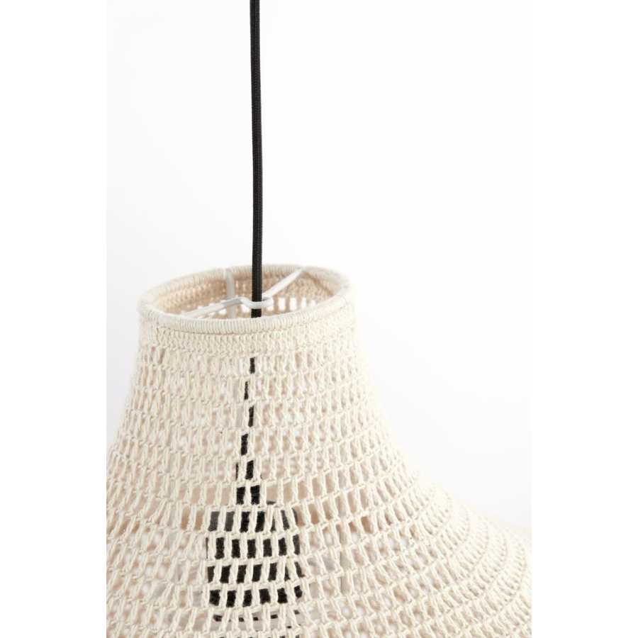 Light and Living Viggo Lamp Shade - Cream - Height: 40cm x Diameter: 50cm