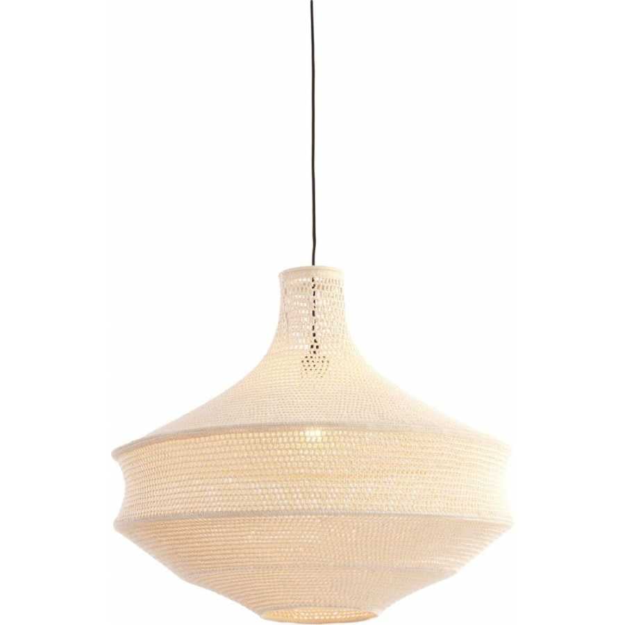 Light and Living Viggo Lamp Shade - Cream - Height: 55cm x Diameter: 60cm