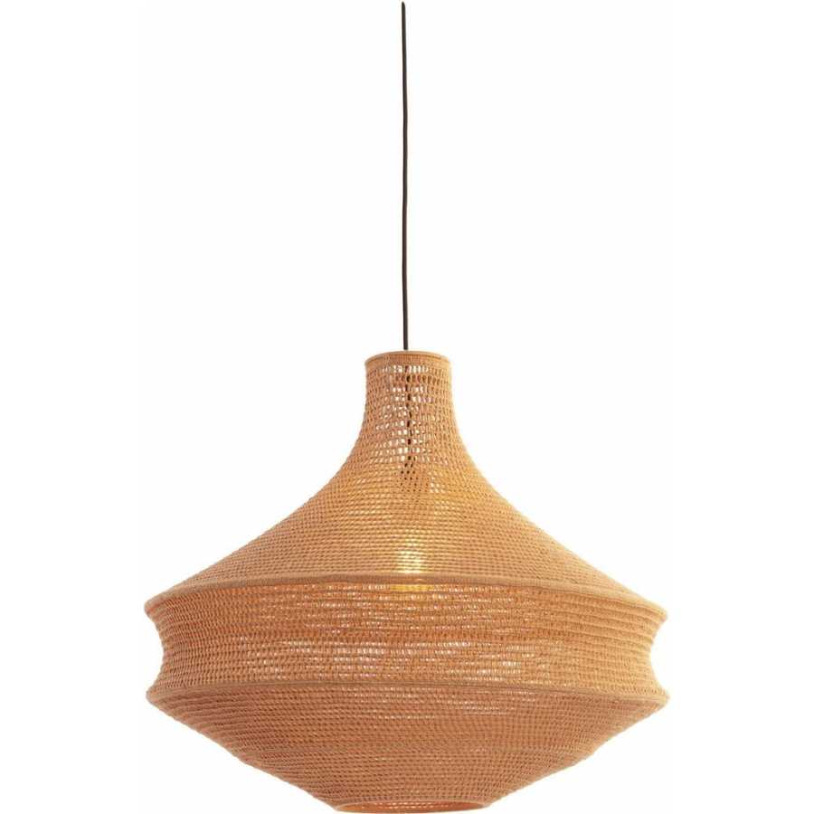 Light and Living Viggo Lamp Shade - Caramel - Height: 55cm x Diameter: 60cm