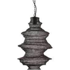 Light and Living Nakisha Pendant Light - Matt Black