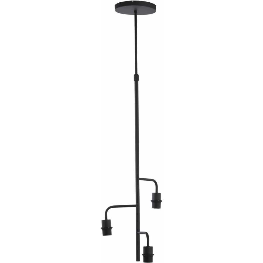 Light and Living Edisa Pendant Light - Matt Black