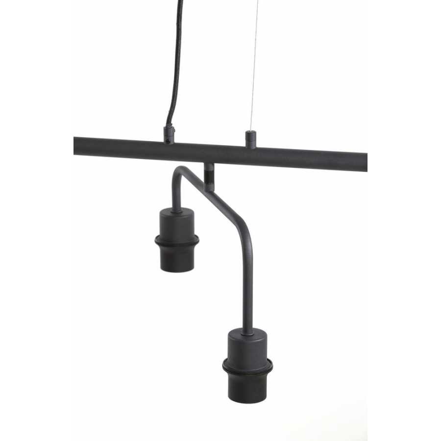 Light and Living Edisa Line Pendant Light - Matt Black