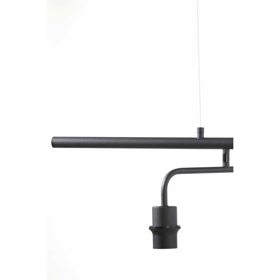 Light and Living Edisa Line Pendant Light - Matt Black