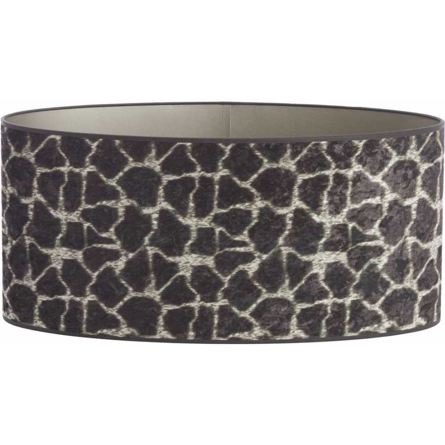 Light and Living Mosa Oval Lamp Shade - Height: 27cm x Width: 24cm x Depth: 58cm