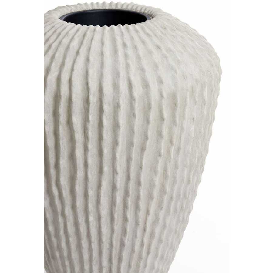 Light and Living Cacti Long Vase - Beige - Large