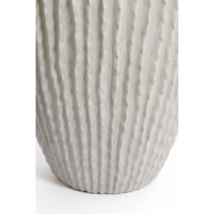 Light and Living Cacti Long Vase - Beige - Large