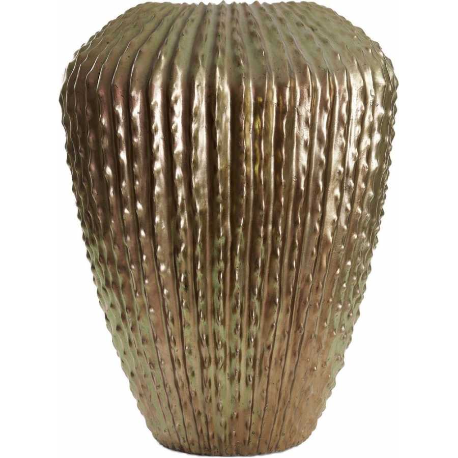 Light and Living Cacti Long Vase - Antique Bronze - Large