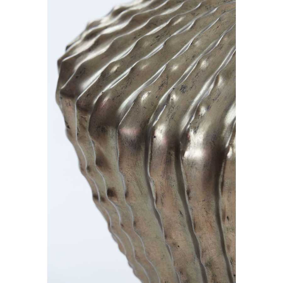 Light and Living Cacti Long Vase - Antique Bronze - Large