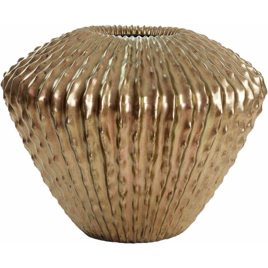 Light and Living Cacti Vase - Antique Bronze - Large