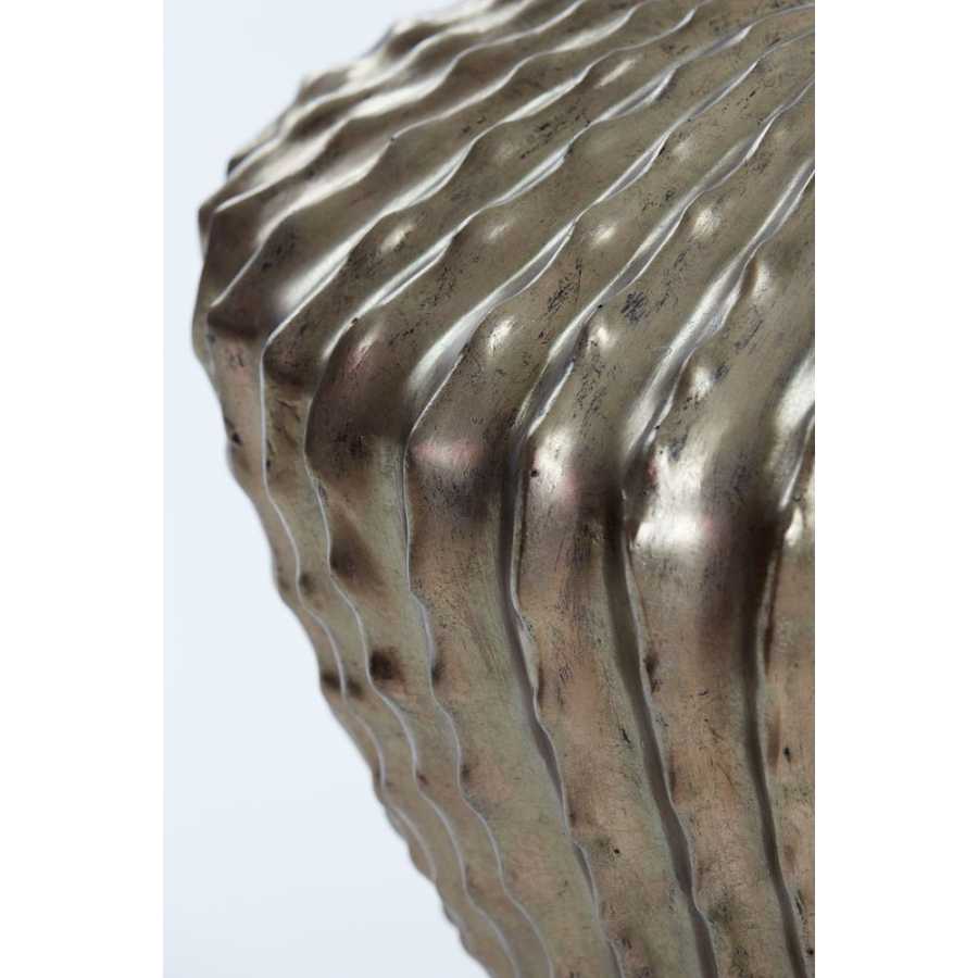 Light and Living Cacti Vase - Antique Bronze - Medium