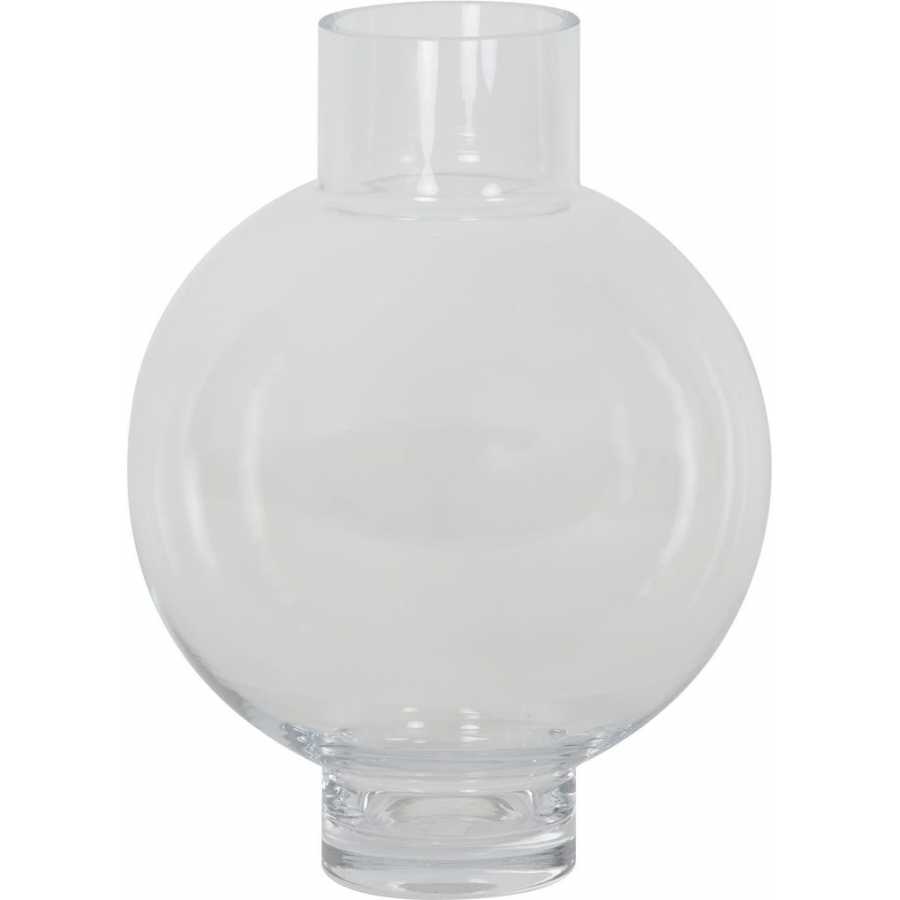 Light and Living Keisha Vase - Clear - Small