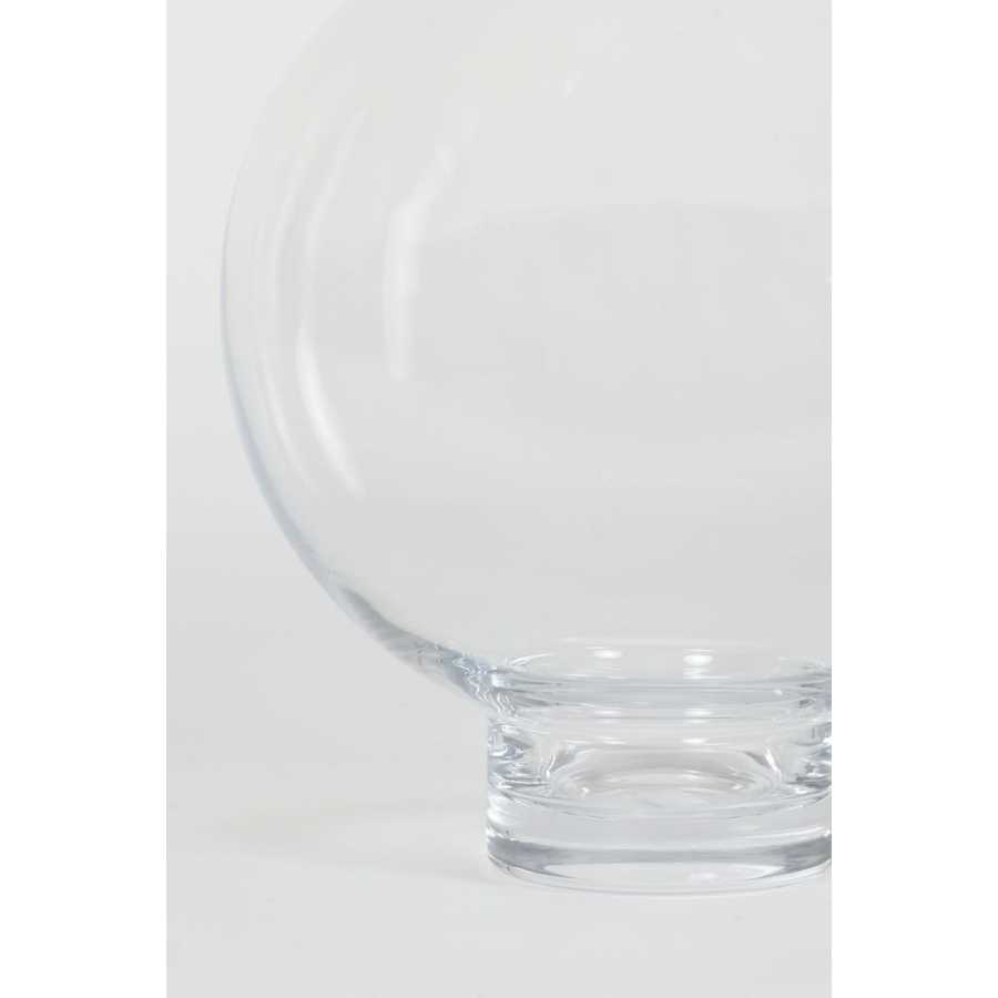 Light and Living Keisha Vase - Clear - Small