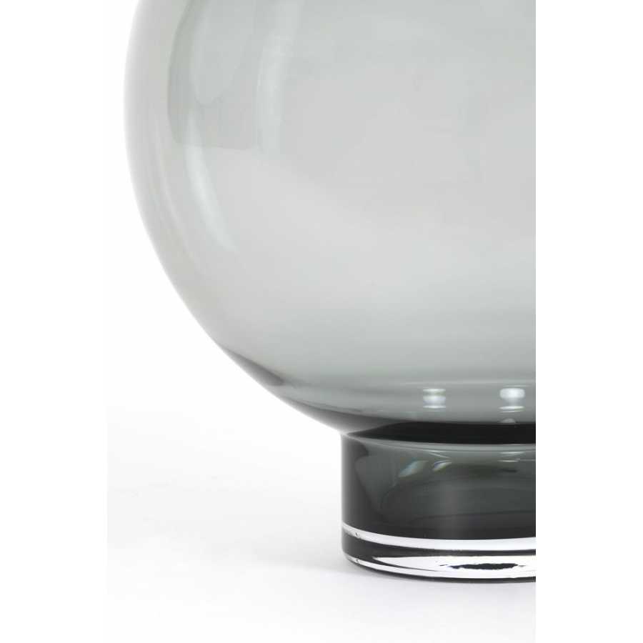 Light and Living Keisha Vase - Grey - Large
