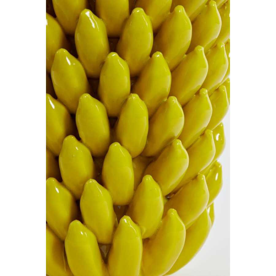 Light and Living Zita Vase - Yellow - Small