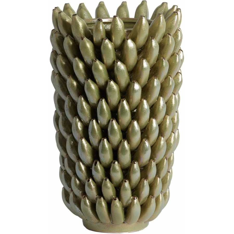 Light and Living Zita Vase - Green Pearl - Large