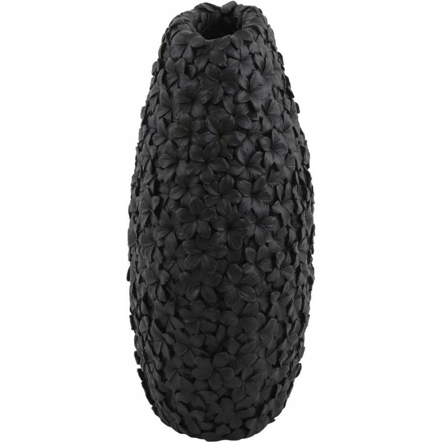 Light and Living Aloha Vase - Black - Small