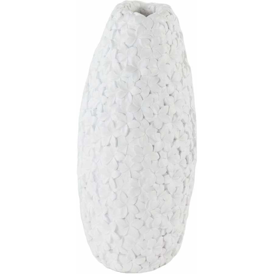 Light and Living Aloha Vase - White - Small