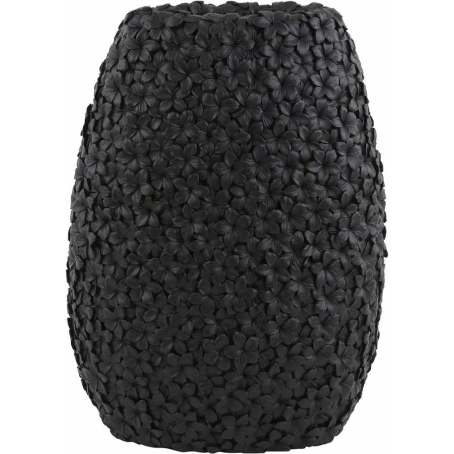 Light and Living Aloha Vase - Black - Large