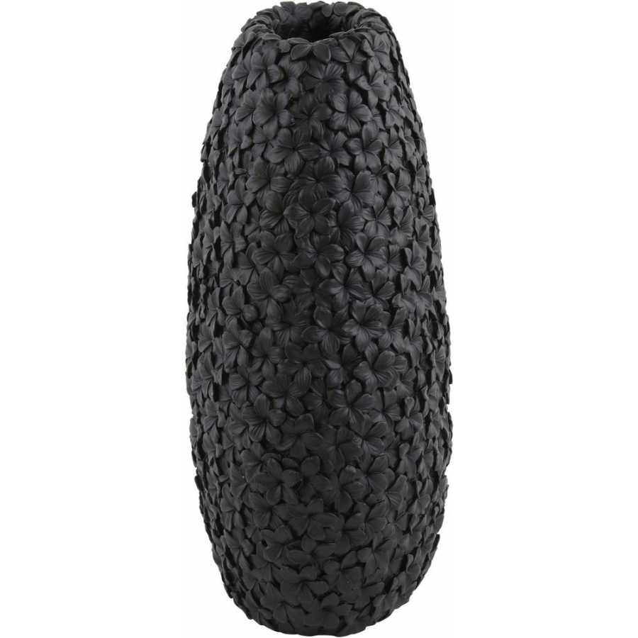 Light and Living Aloha Vase - Black - Large