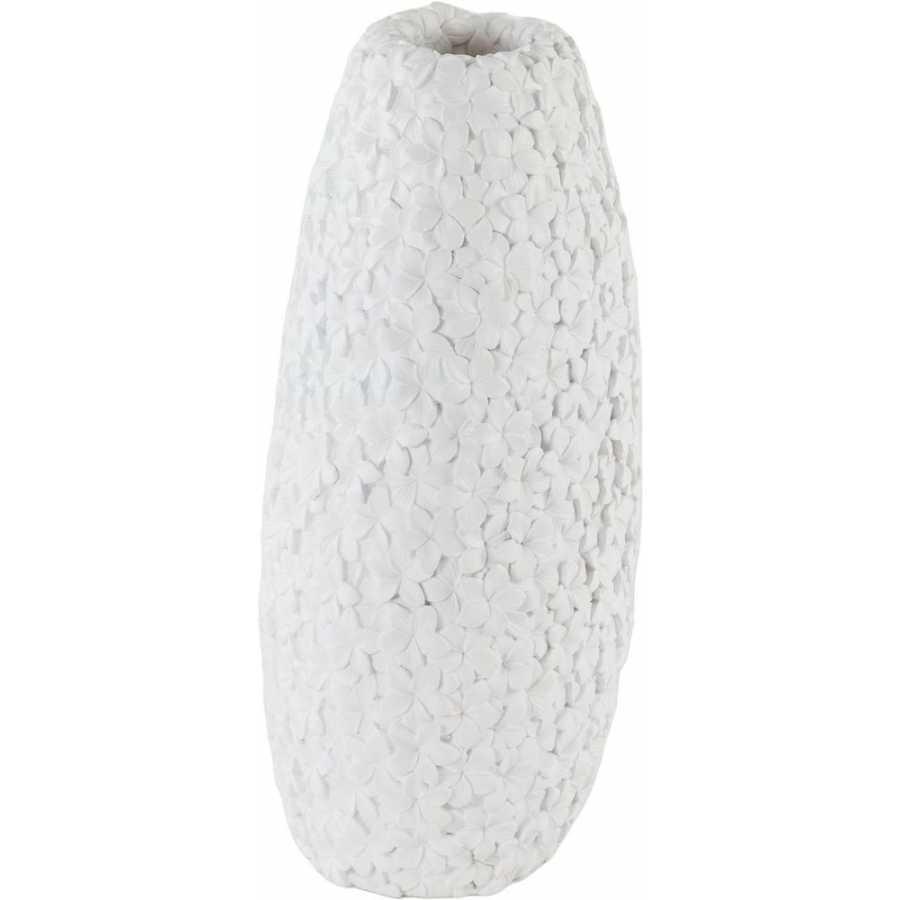 Light and Living Aloha Vase - White - Large