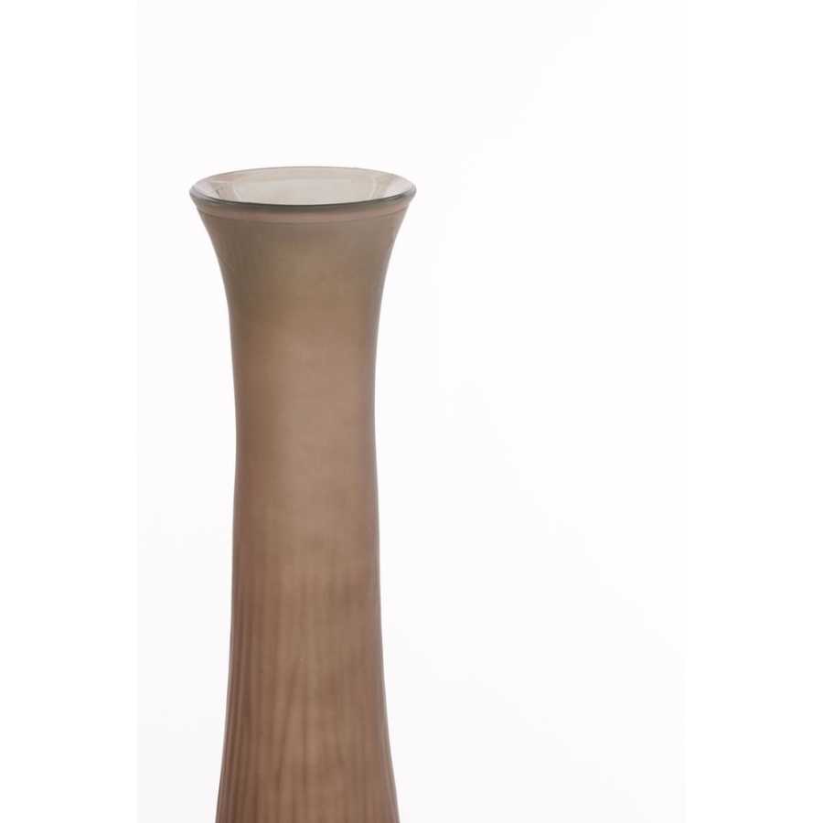 Light and Living Jutha Tall Vase - Matt Brown