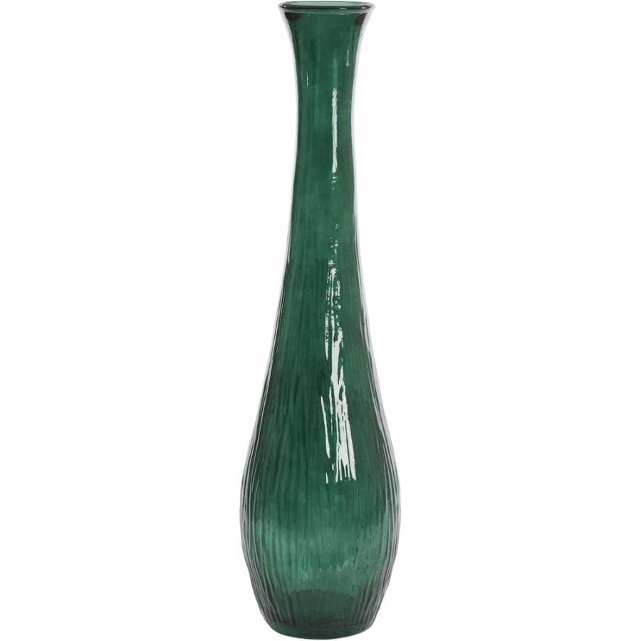 Light and Living Jutha Tall Vase - Dark Green