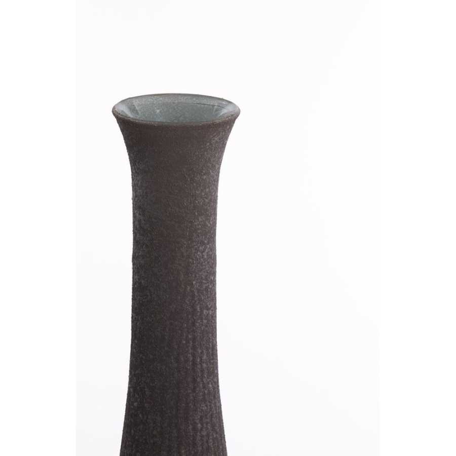 Light and Living Jutha Tall Vase - Dark Brown
