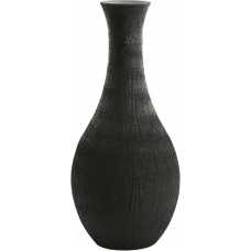 Light and Living Jutha Floor Vase - Matt Black