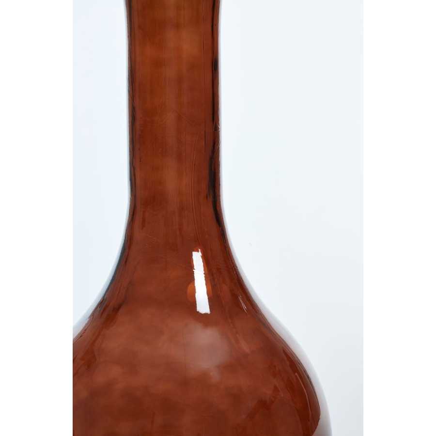 Light and Living Imano Vase - Dark Brown