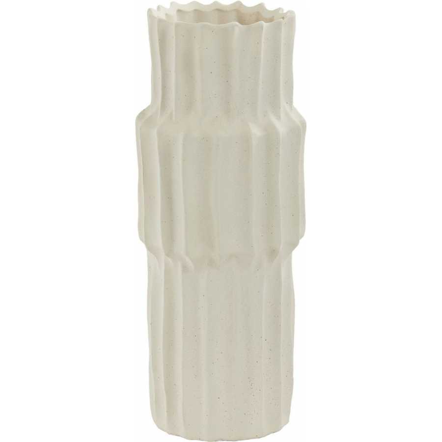 Light and Living Longa Vase - Cream - Small