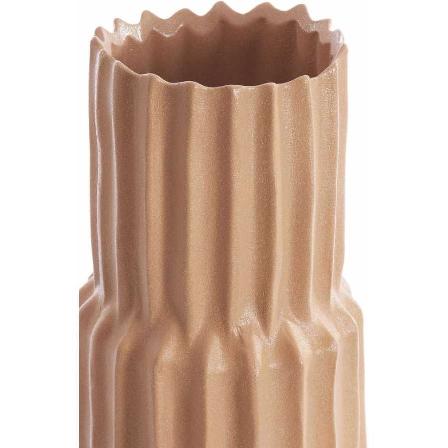 Light and Living Longa Vase - Cognac Brown - Medium